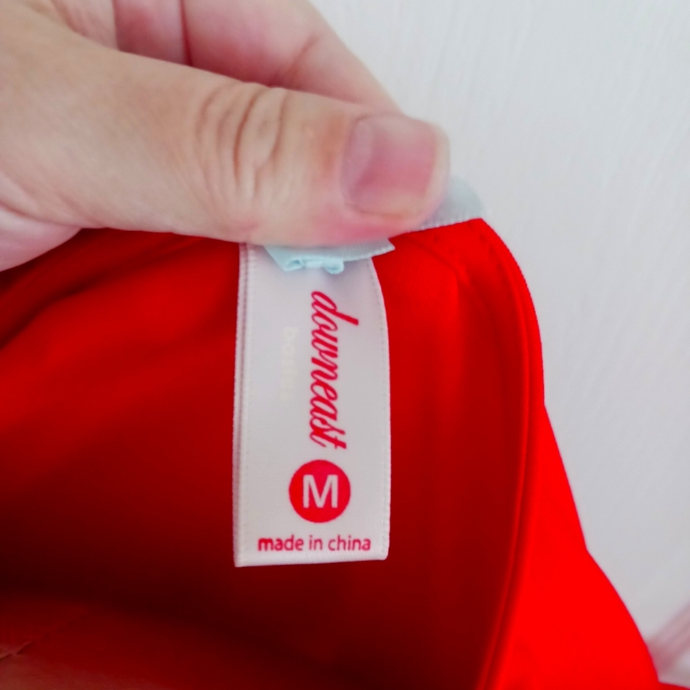 DownEast Red Midi Dress